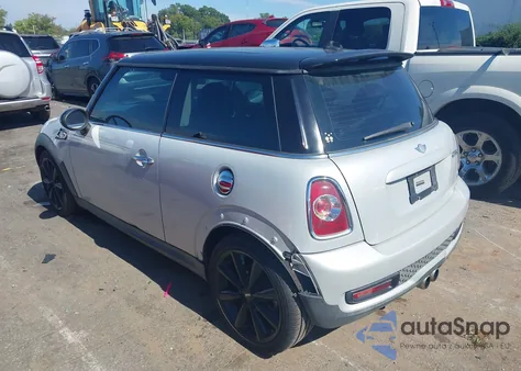 2012 Mini Cooper S из США, поврежденный, VIN WMWSV3C50CT387216